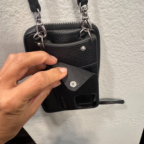 BANDOLIER leather crossbody purse and phone holder NWOT - Picture 10 of 10